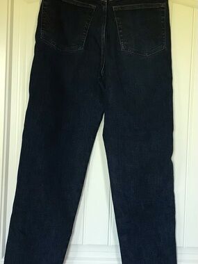 Wrangler Dark Blue Straight-Leg Jeans